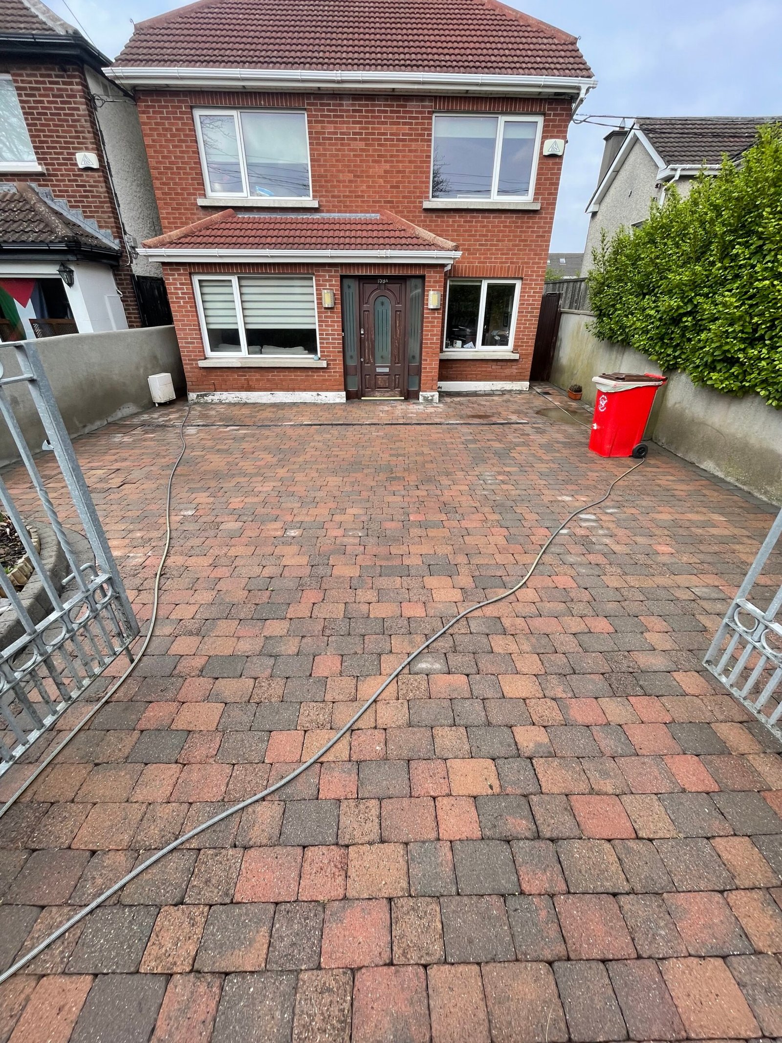 Completed XPress Wash exterior and grounds care project in Dublin